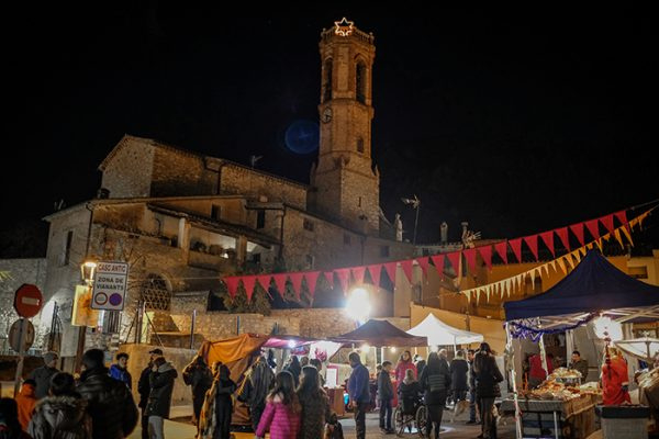 Fira de Nadal a Collbató