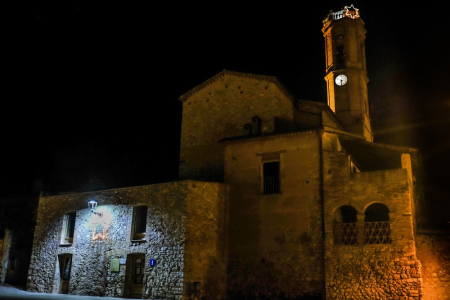 Il·luminació de Nadal a Collbató