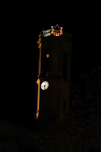 Il·luminació de Nadal a Collbató