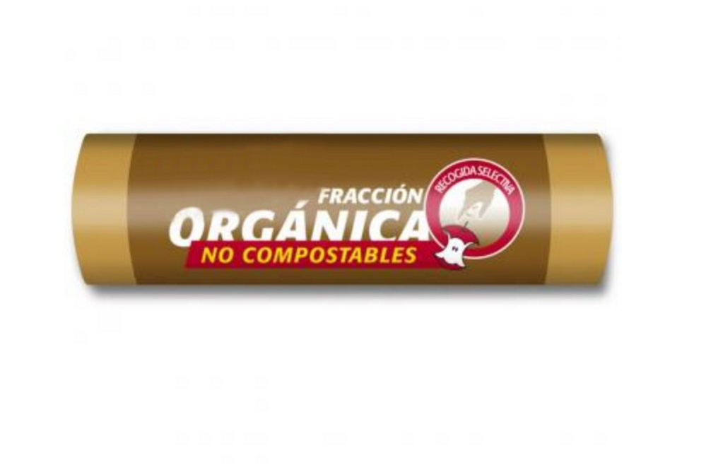 Exemple de bosses no compostables, no aptes per a la recollida selectiva de la fracció orgànica