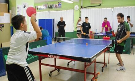 Tennis de taula amb Jordi Morales