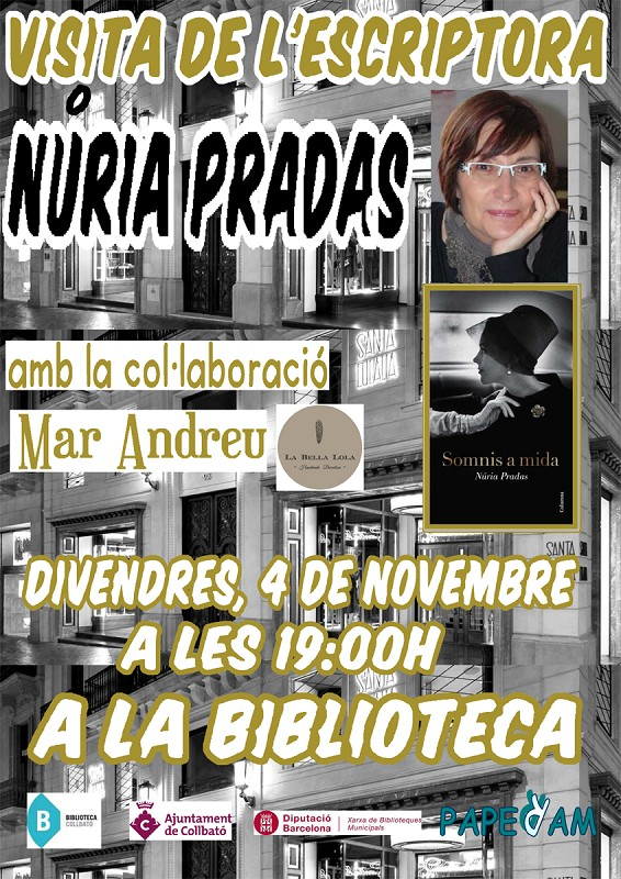 Núria Pradas, al Club de Lectura
