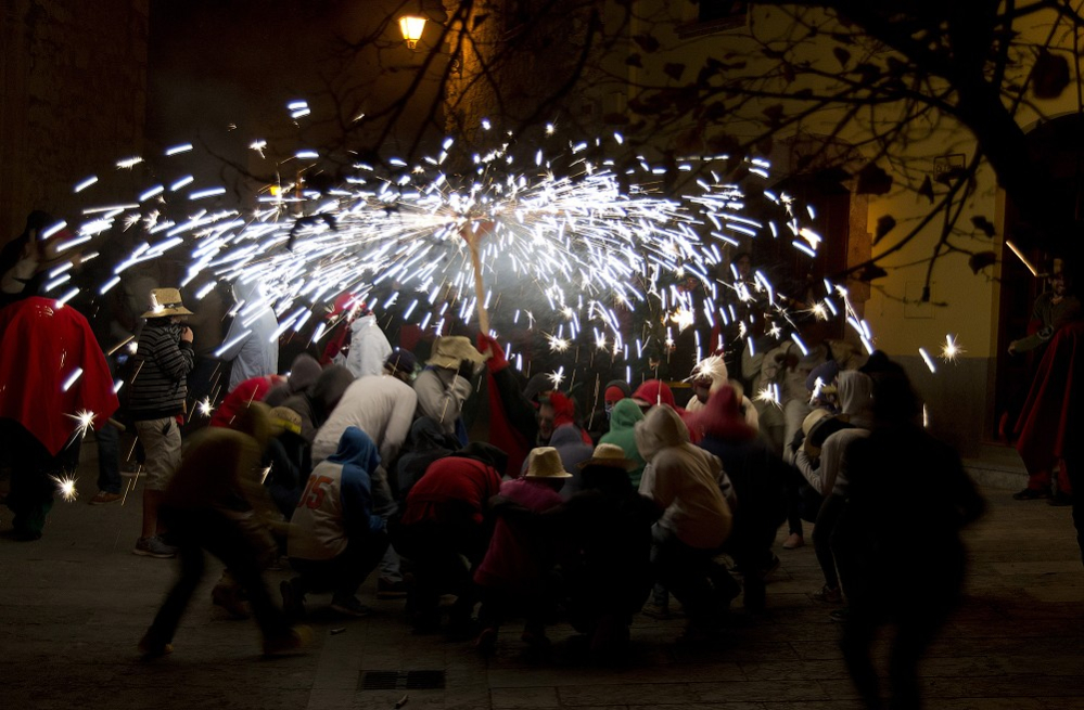 Correfoc a Collbató