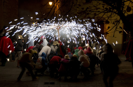 Correfoc a Collbató