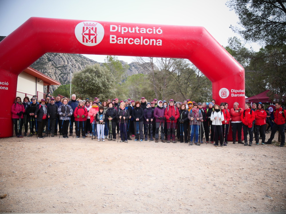 III Marxa nòrdica a Collbató
