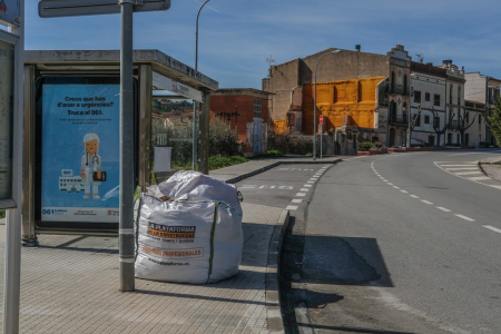 Nova ubicació de la marquesina