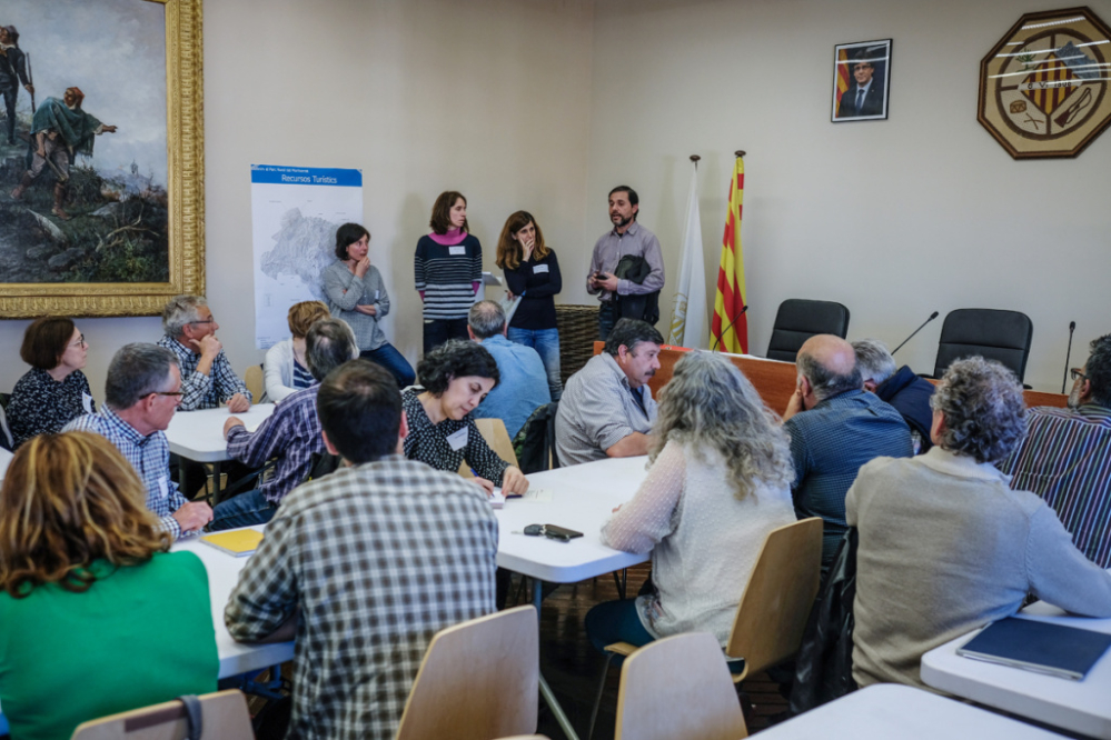 Taller territorial a El Bruc per a la definició del futur Parc Rural de Montserrat