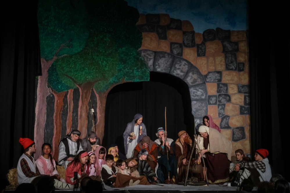 Representació dels Pastorets, a Collbató