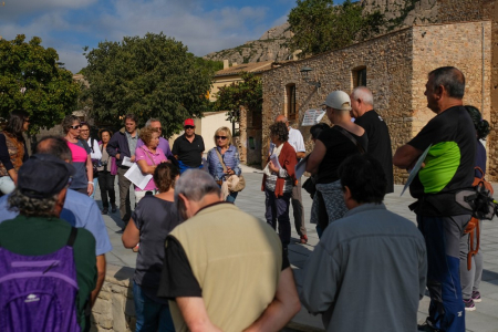 Visita al patrimoni hidràulic de Collbató