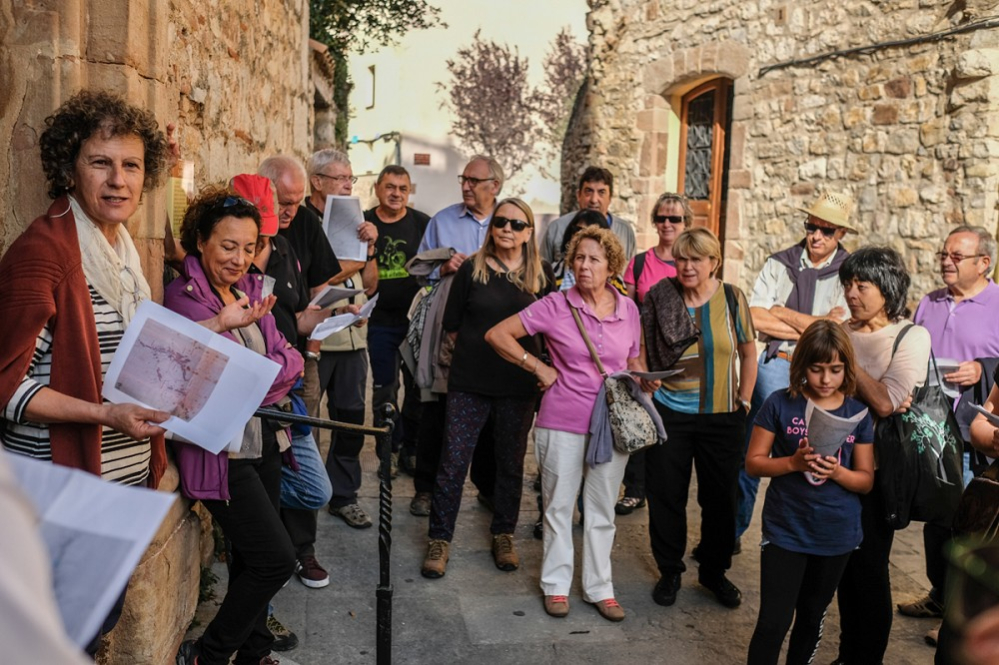 Visita al patrimoni hidràulic de Collbató