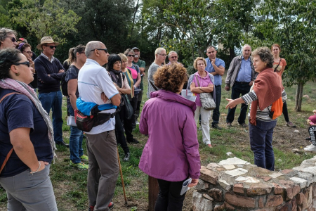 Visita al patrimoni hidràulic de Collbató