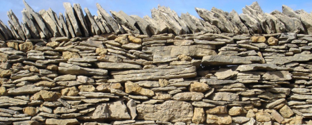 Construcció de pedra seca