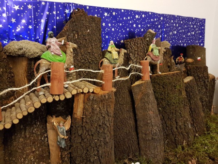 Pessebre participant en el IX Concurs