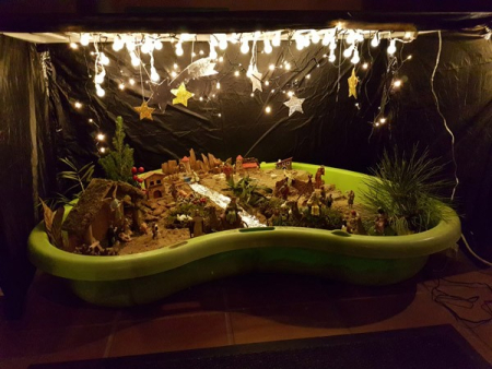Pessebre participant en el IX Concurs
