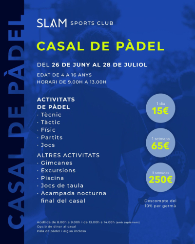 Casal pàdel