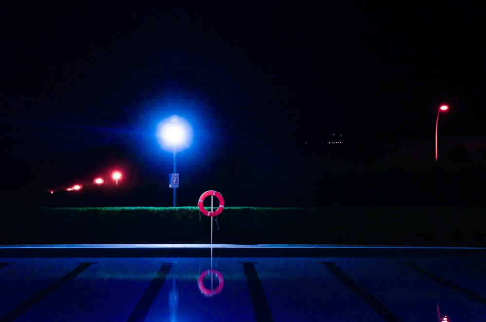 Piscina nocturna