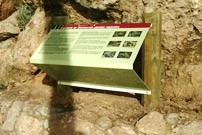 Un dels plafons instal·lats