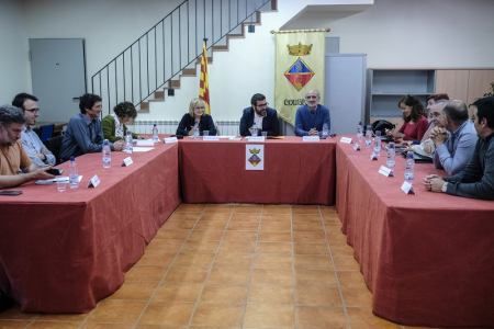 La nova corporació municipal de Collbató