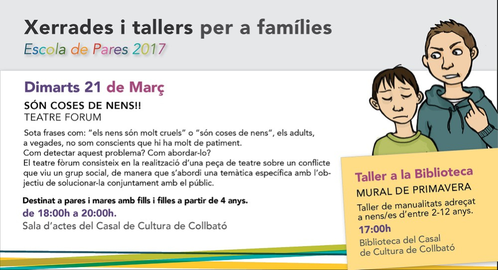 Cartell de l'Escola de Pares II