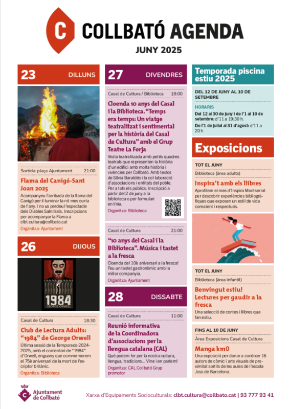 Portada agenda juny 2025