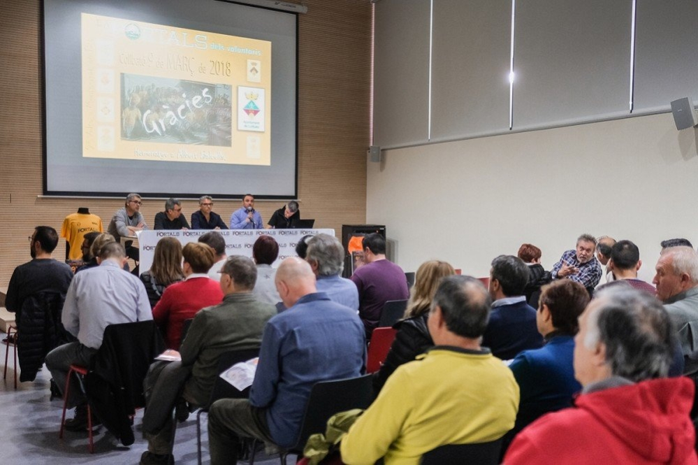 Presentació de La Portals 2018 als voluntaris