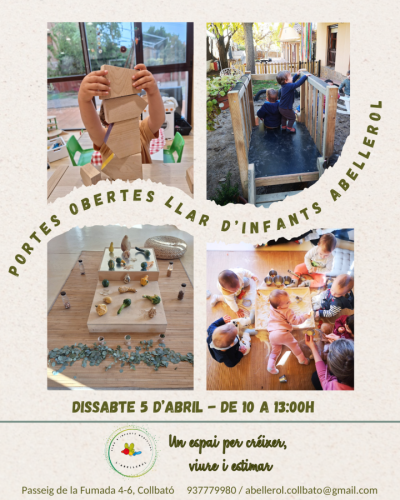 portes obertes llar d'infants
