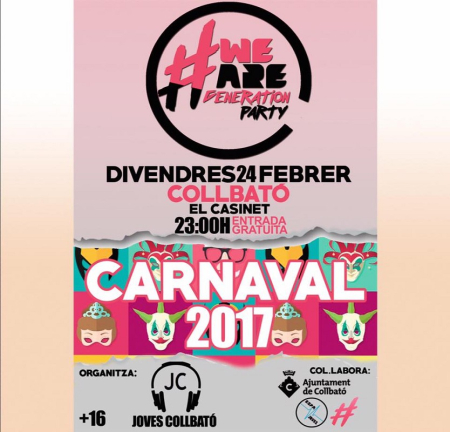 Cartell Carnaval Jove