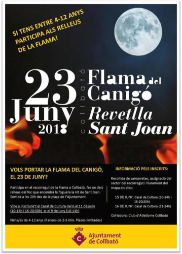 Cartell de la Flama del Canigó