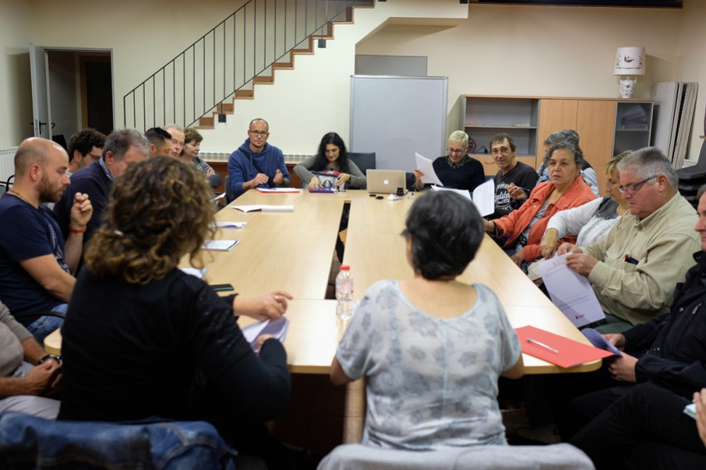 Reunió de presentació de l'enquesta a les entitats