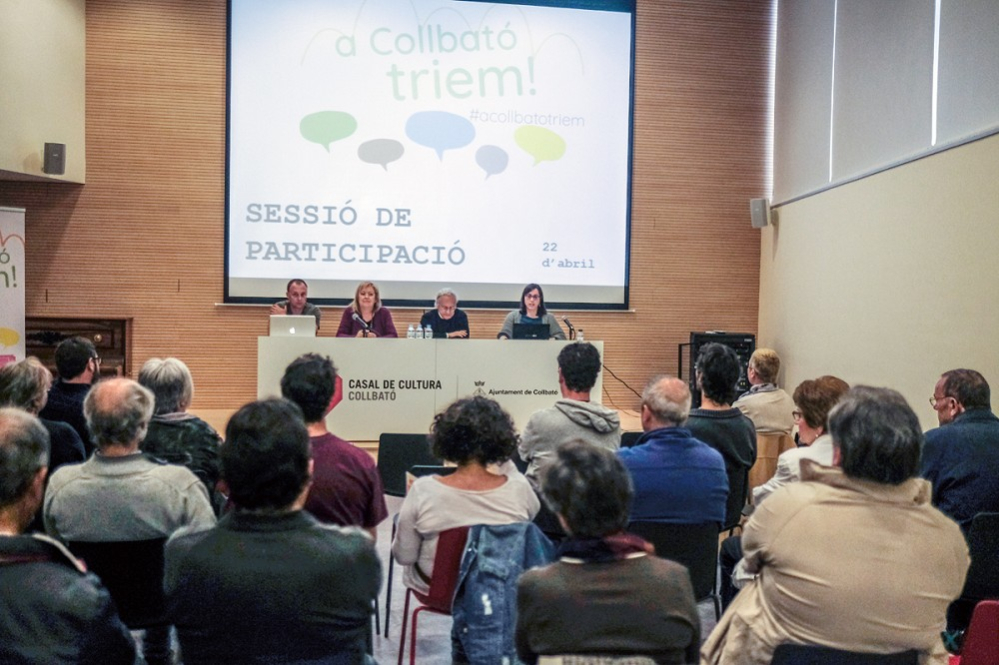 Sessió informativa del procés participatiu per a la recollida de residus