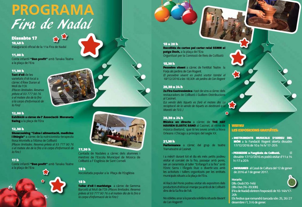 Programa de la Fira de Nadal
