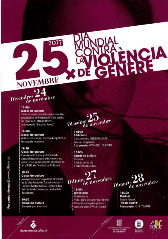 Programa del Dia Mundial contra la Violència de Gènere