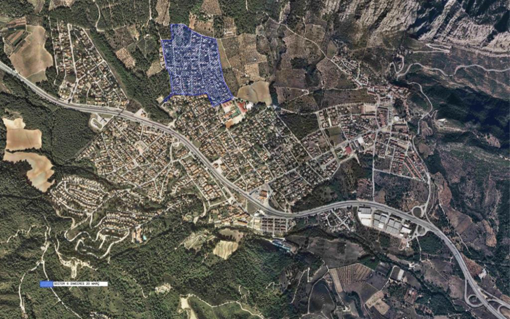 El sector on s'instal·larà els nous comptadors sectorials