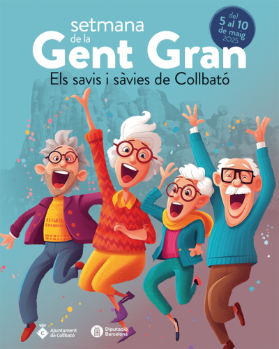 Cartell Setmana de la Gent Gran 2025