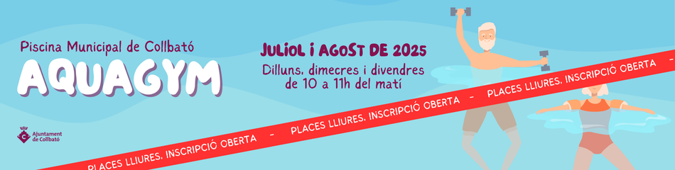 Aquagym places lliures