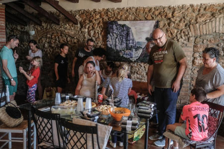 Rebuda a les persones de Bielorússia acollides