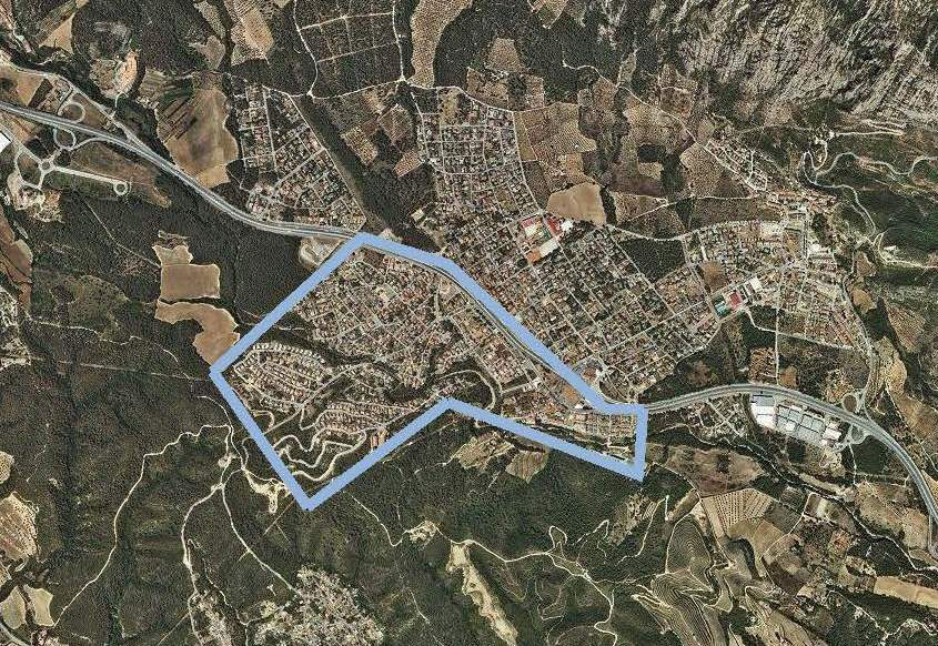 Zona afectada pel tall de subministrament del dijous 23 d'agost