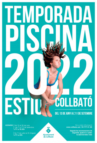 Cartell piscina 2022