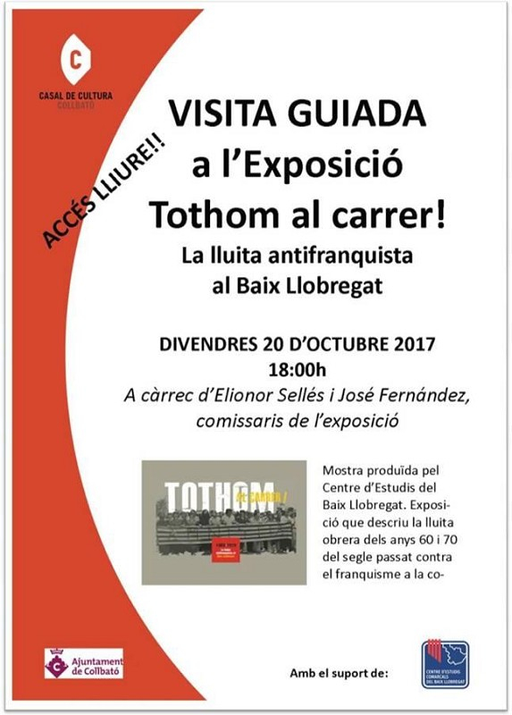 Visita guiada a l'exposició "Tothom al carrer!"