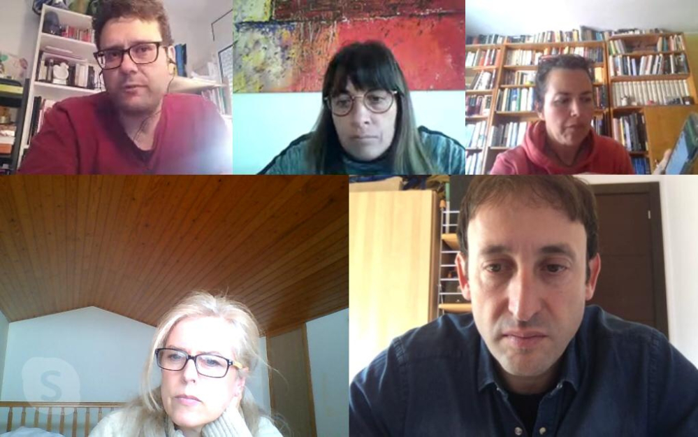 Videoreunió sobre el projecte d’oleoturisme entre els municipis del Bruc, Collbató i Piera