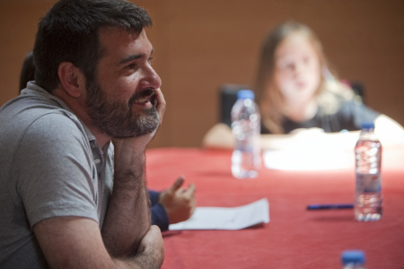 Visita a l'ajuntament dels alumnes de l'Escola la Salut