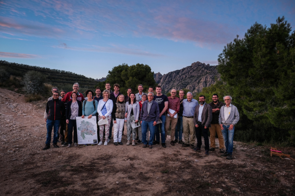 Visita d'agricultors holandesos al Parc Rural del Montserrat