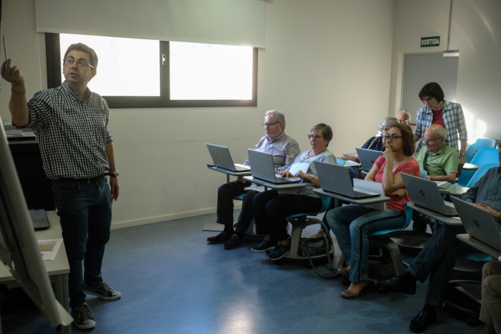 Sessió del projecte Xarxes