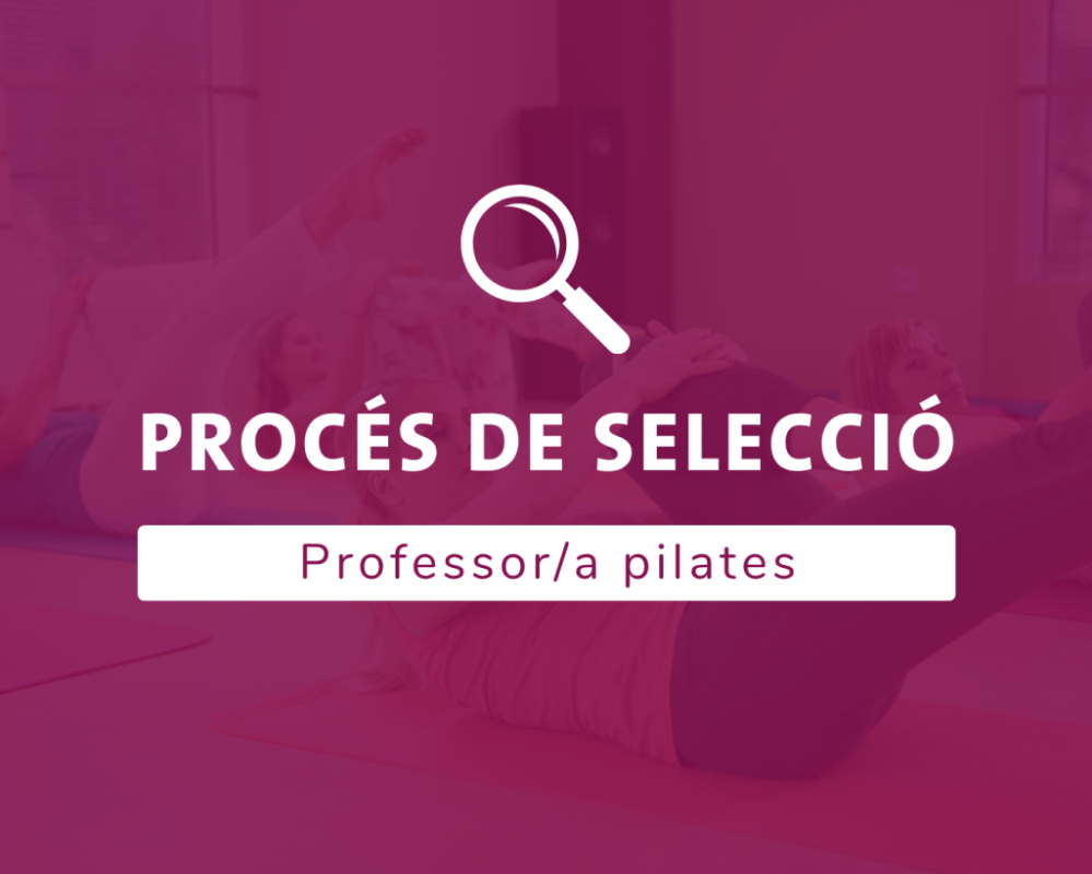 Oferta Laboral Professor/a Pilates Vital Activity