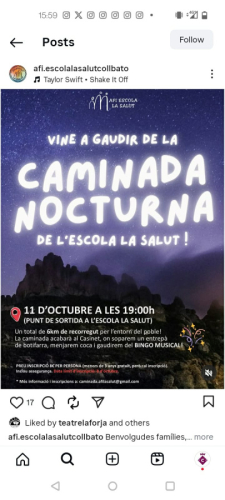 Camina Nocturna La Salut
