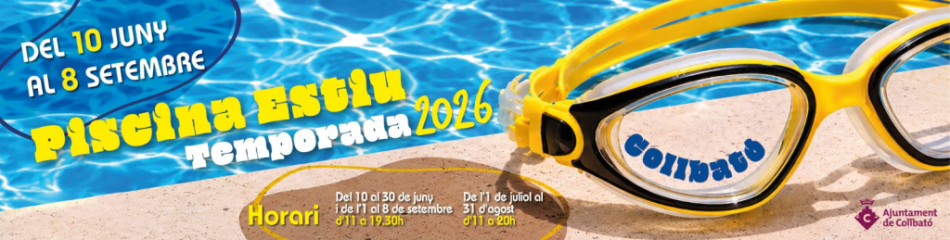 Baner Piscina Estiu 2026
