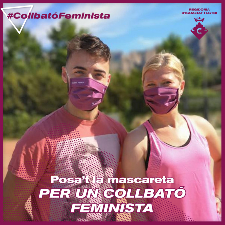 Mascareta #CollbatóFeminista