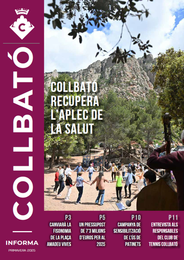 Portada Collbató informa primavera 2025