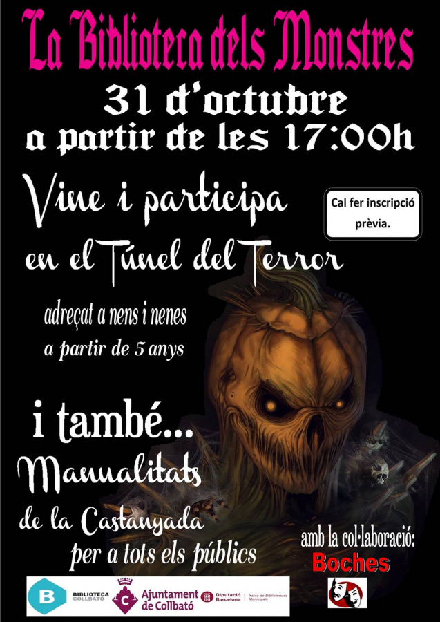 Cartell de la Biblioteca dels Monstres