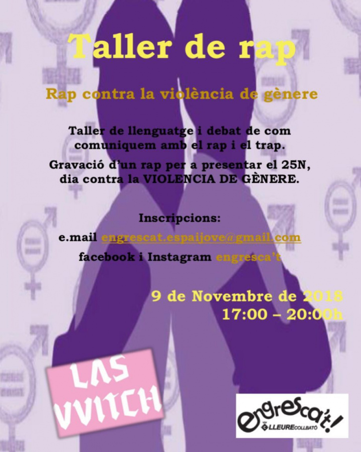 Cartell del taller de rap